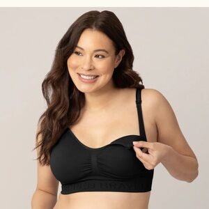 Kindred Bravely 2 Black Simply Sublime Nursing Bras Size S Full Coverage Comfort